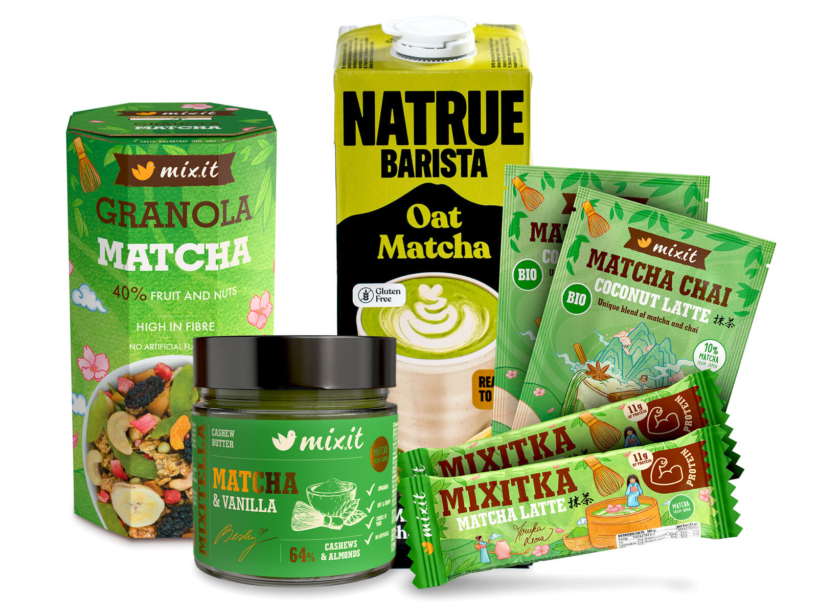 Mixit lansează Granola din cuptor – Matcha & fructe