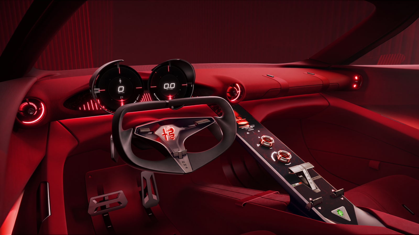 Cum arată Alfa Romeo Cuorerosso, un concept car prezentat la Salonul Auto de la Paris 4 Alfa Romeo Cuorerosso
