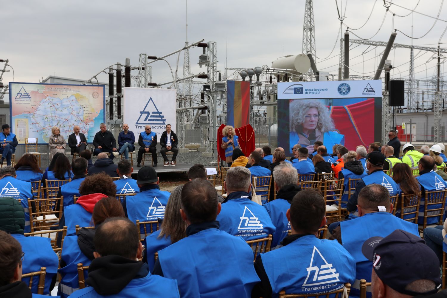 Transelectrica a finalizat instalațiile STATCOM de la stațiile electrice Sibiu Sud și Bradu 10 BV3A5857
