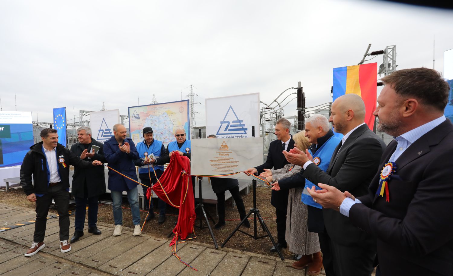 Transelectrica a finalizat instalațiile STATCOM de la stațiile electrice Sibiu Sud și Bradu 18 BV3A6213