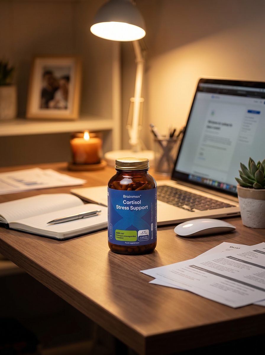 BrainMarket: Interesul pentru sănătatea creierului, în creștere cu peste 50% în România 1 Brainmax Cortisol Stress Support