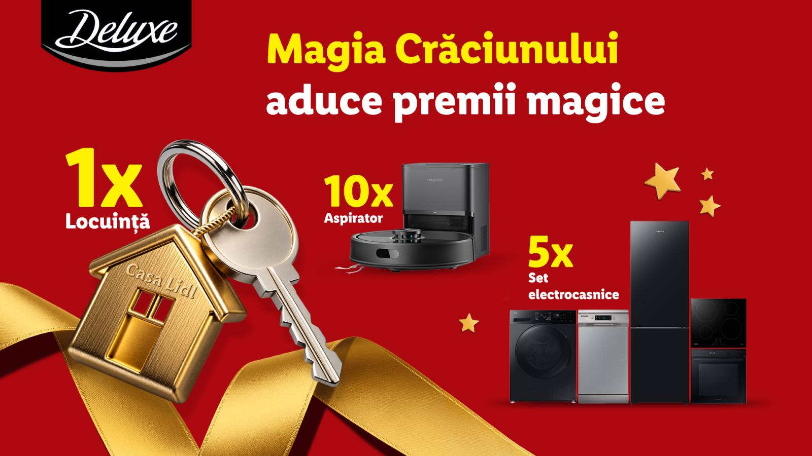 Comunicat de presa Lidl transforma in realitate un vis al multor romani. Premiul cel mare 150.000 E pentru achizitia unei noi locuinte
