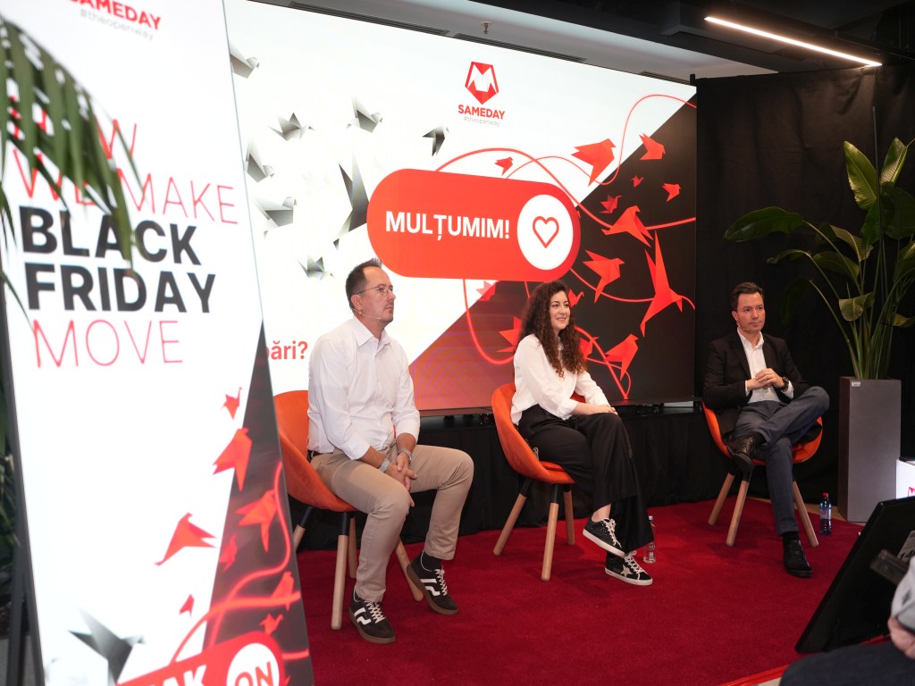 SAMEDAY se pregătește Black Friday 2026: 10 milioane de colete estimate 3 Conferinta de presa Sameday Black Friday 2026