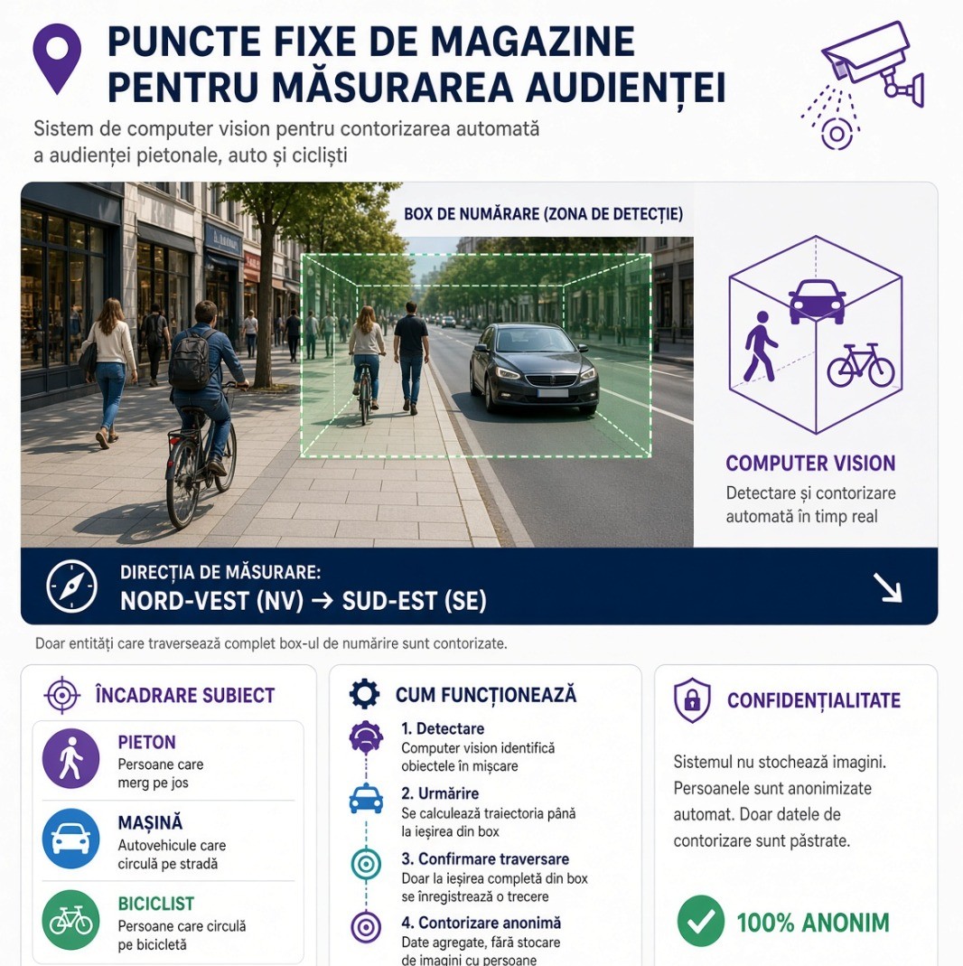 Știi câți intră în magazine, dar SIT-Mobil îți arată câți trec pe lângă 1 SIT-Mobil îți arată câți trec pe lângă magazinul tau