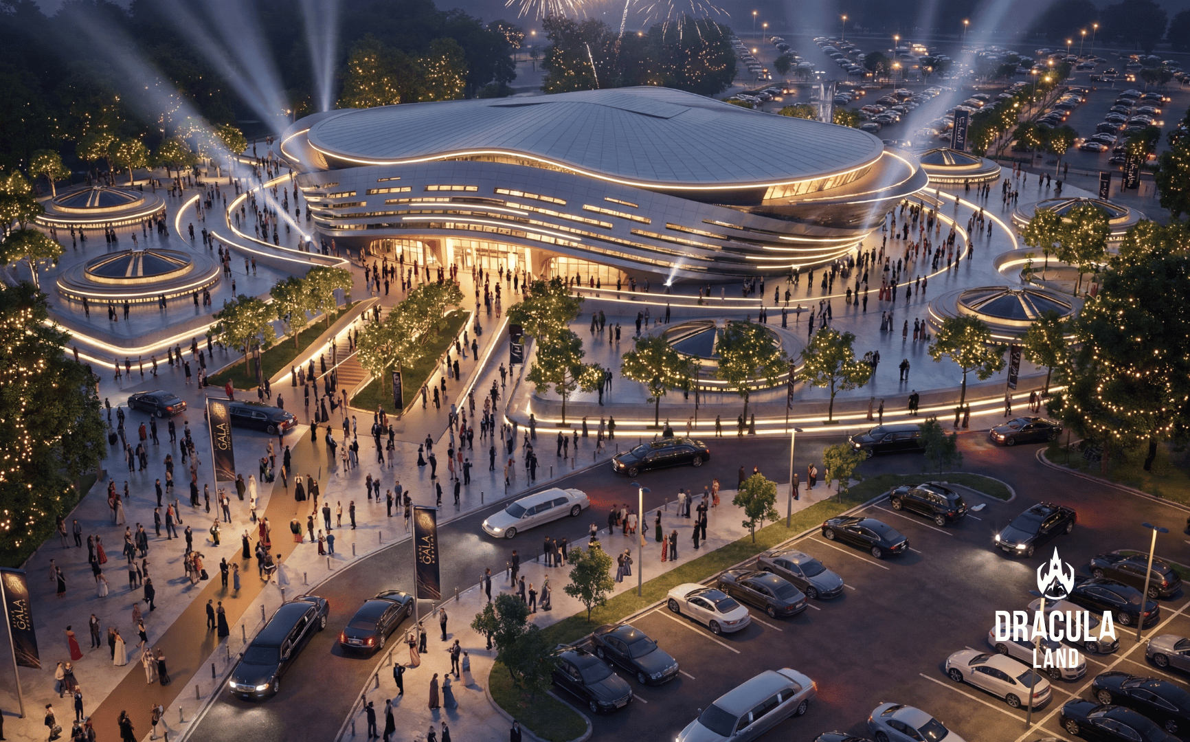 Dracula Land avansează: masterplan finalizat, parteneriate strategice în negociere, pregătirea pentru construcție în desfășurare 2 Dracula Land Arena