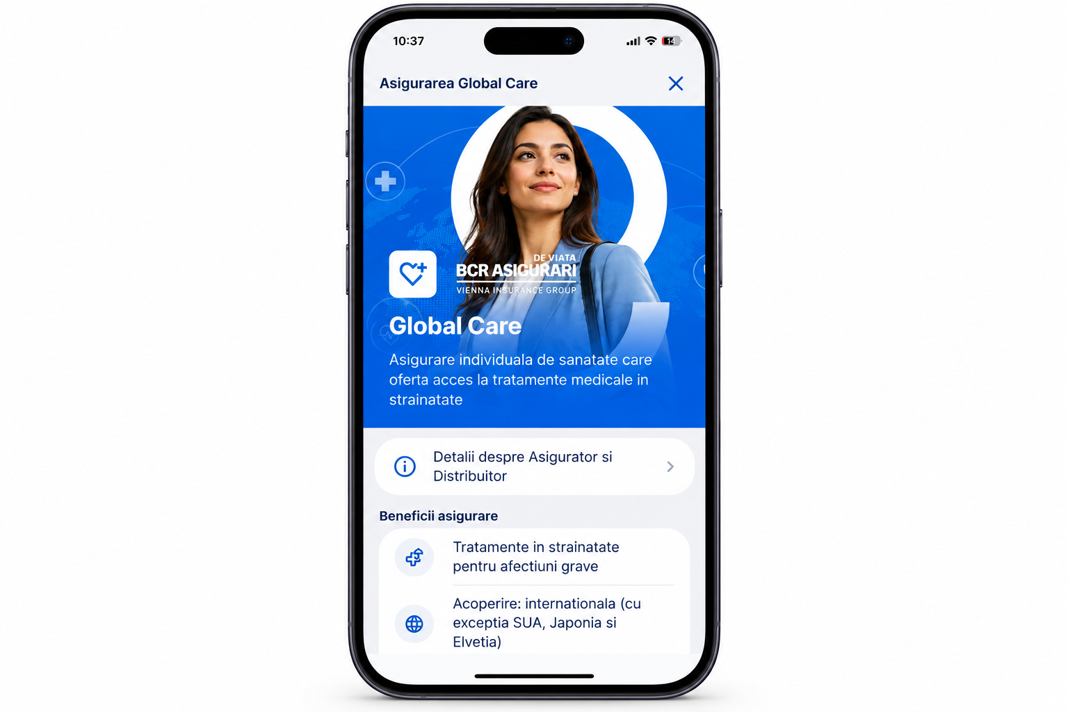 BCR lansează Global Care, asigurarea care oferă acces la tratament în străinătate pentru afecțiuni grave 3 Ecran George Global Care
