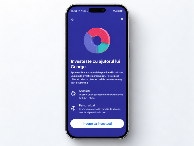 Ecran din George consultanta in investitii