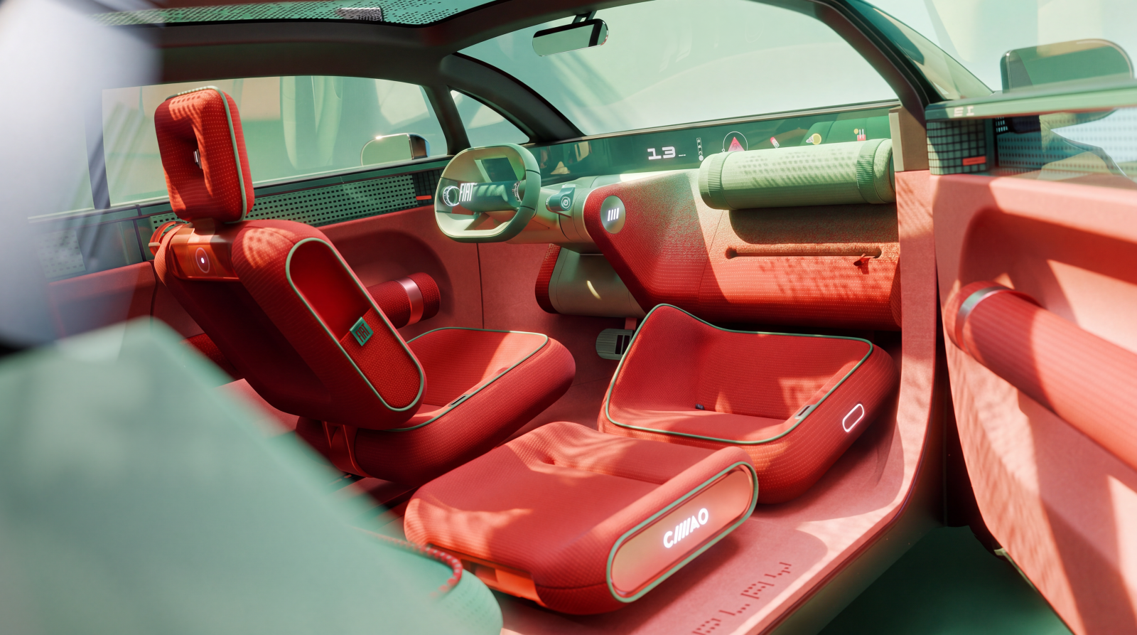 FIAT Multiplay, prezentat la Salonul Auto de la Paris 1 Fiat Multiplay Interior5