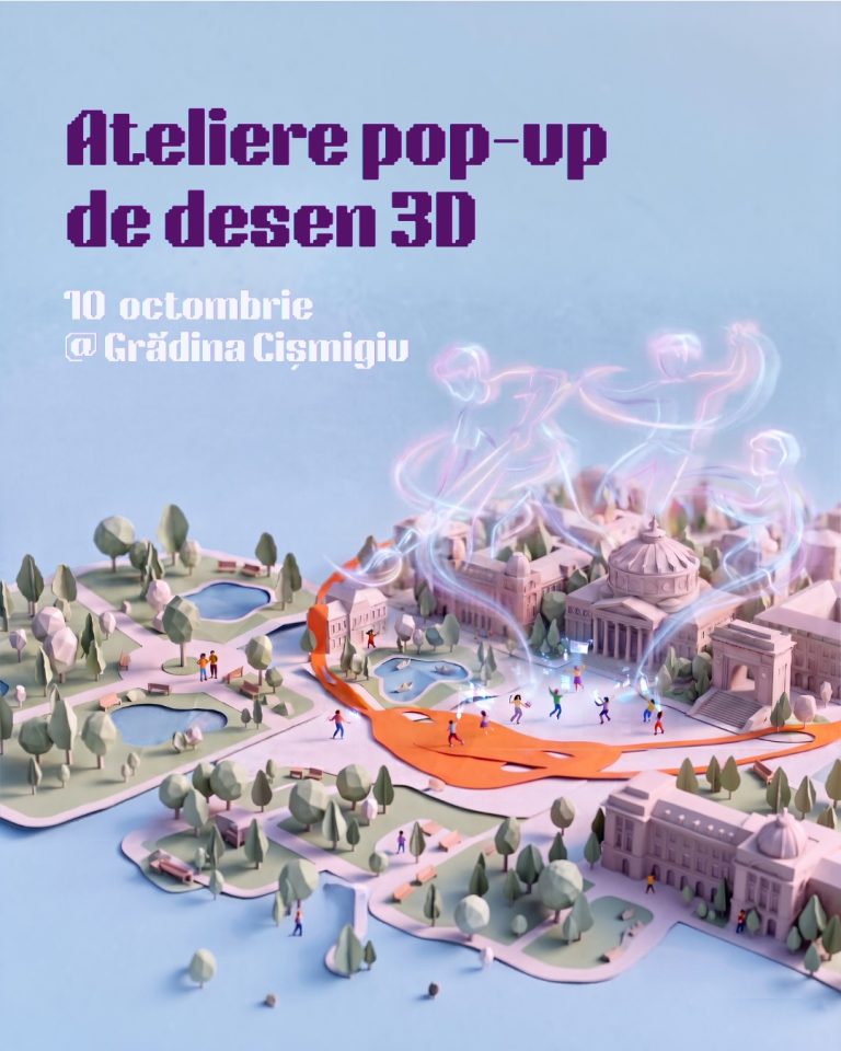 InterConnectArt Ateliere pop up de desen 3D 2