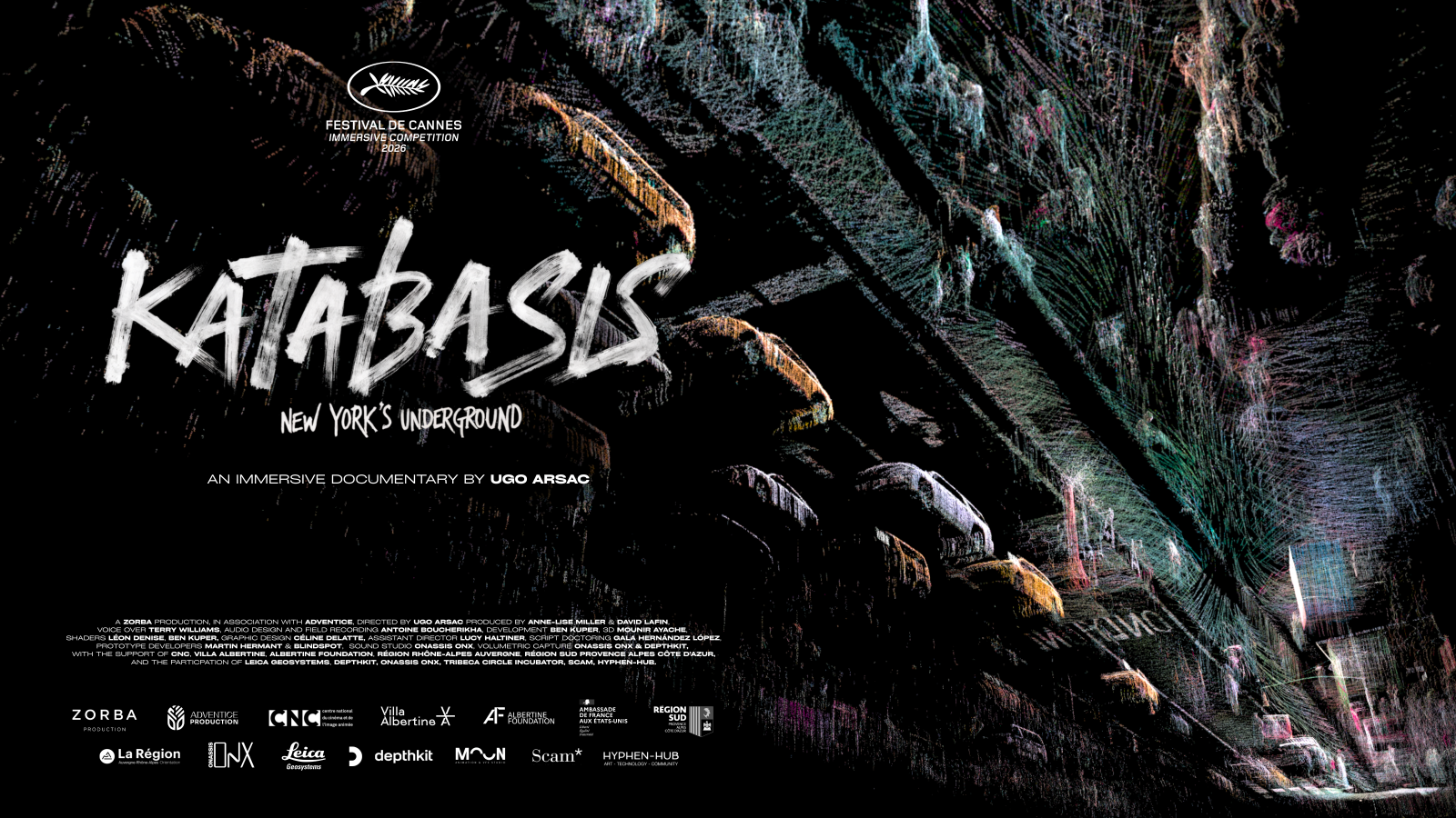 Începe Future Frames, festivalul de cinema imersiv 1 Katabasis Official Poster Horizontal Competition Immersive 2026