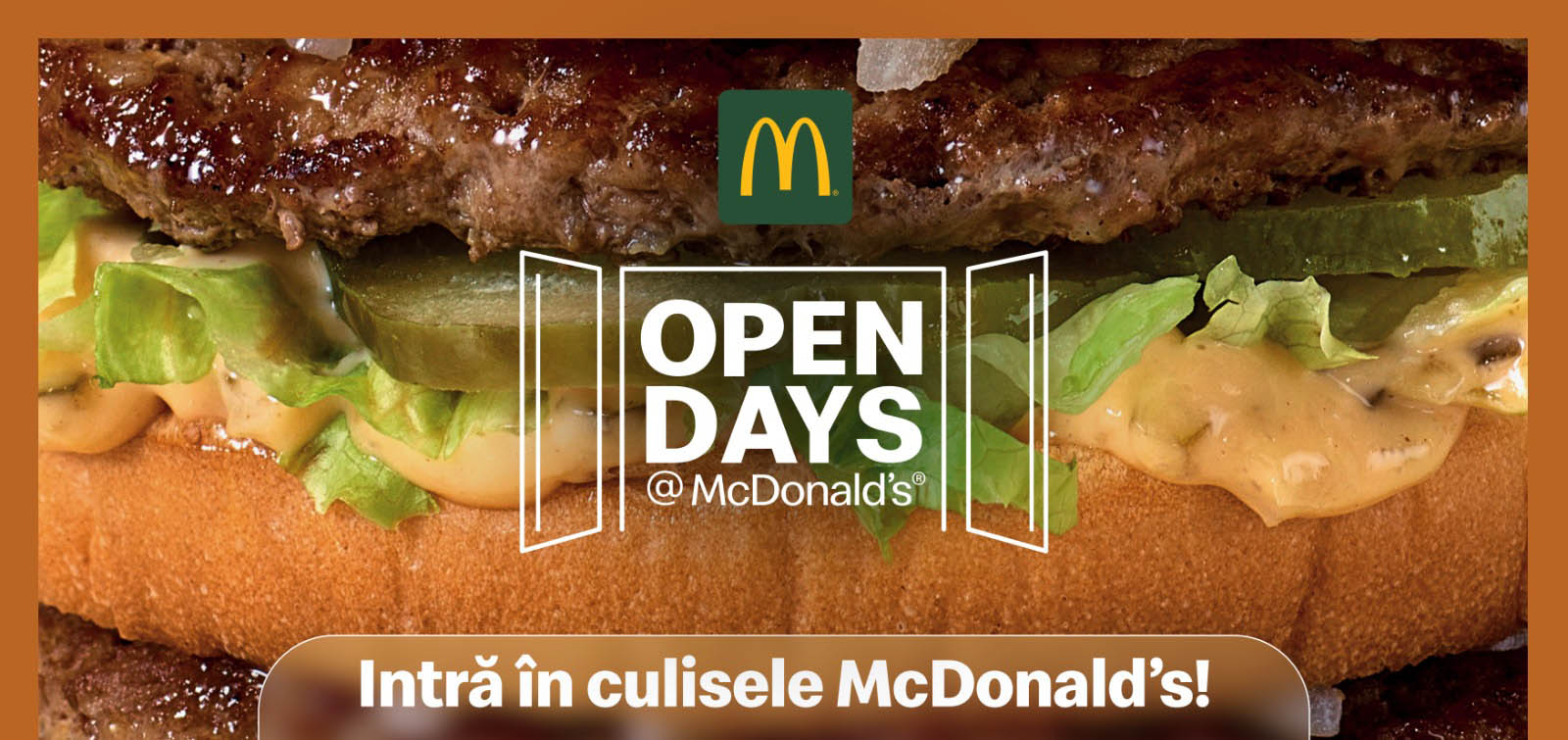 O nouă invitație în culisele McDonald’s®: a doua ediție Open Days din 2026 2 McDonald's Open Days 2026