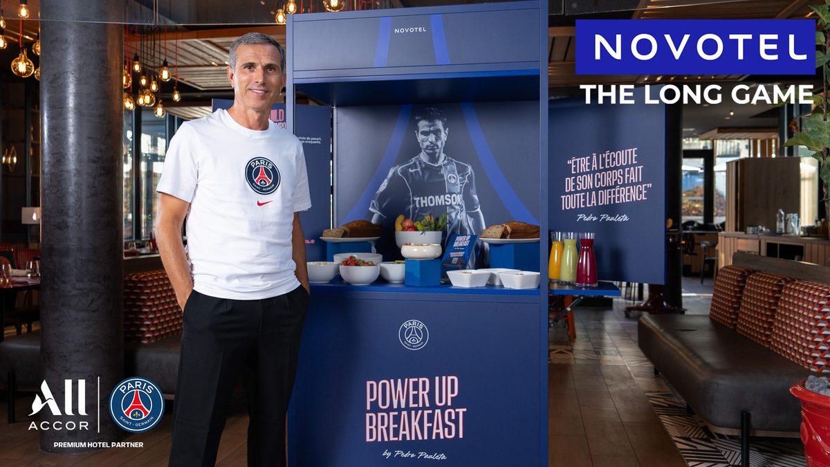 Check-in pentru longevitate: The Long Game, programul Novotel construit cu Paris Saint-Germain și cinci foști jucători ai clubului 13 Pedro Pauleta The Long Game1