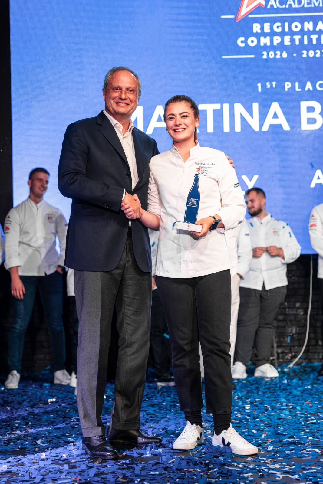 Martina Bonello este câștigătoarea Finalei Regionale pe regiunea South Europe & Mediterranean a competiției S.Pellegrino Young Chef Academy 2026-27 1 S. Pellegrino Young Chefs SOUTHEUROPE26 Winner