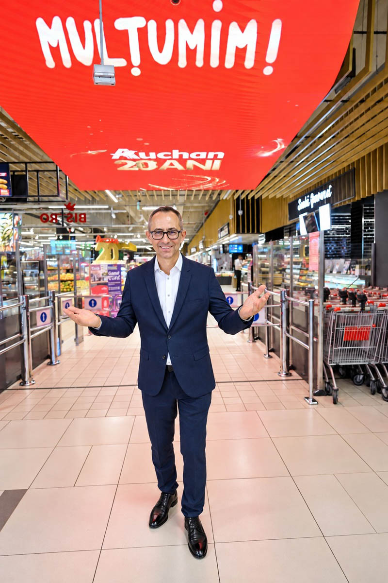 VIDEO: Auchan duce retail media la nivelul următor, prin investiții de 3 mil. euro într-un ecosistem de comunicare 360° 2 Tiberiu Danetiu Auchan