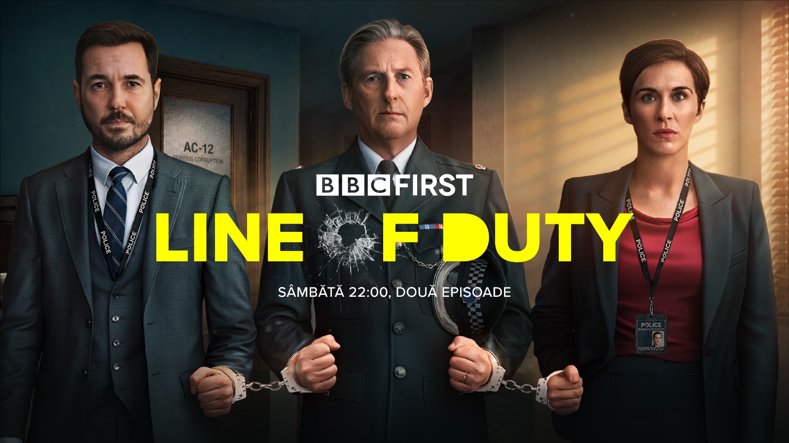 BBC First România difuzează toate cele șase sezoane ale serialului fenomen Line of Duty