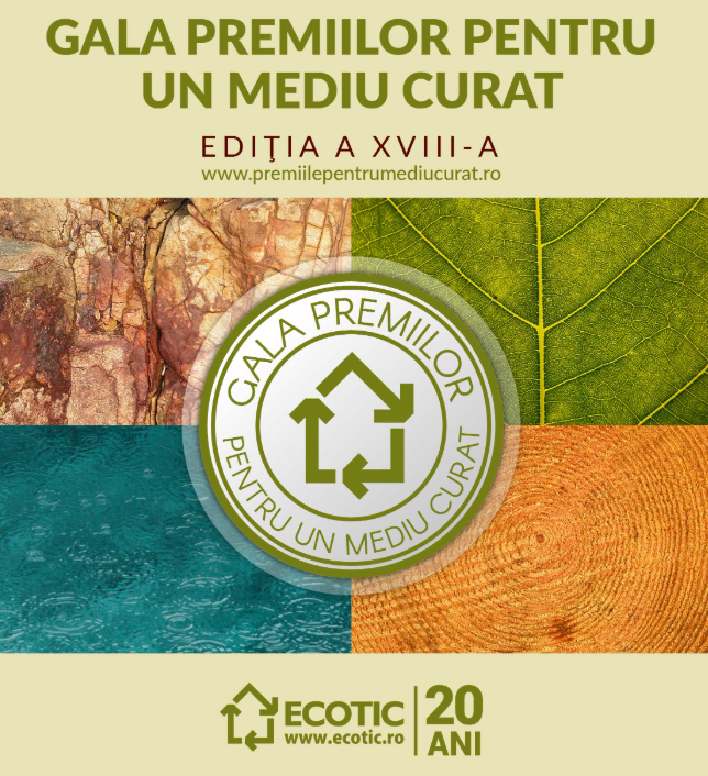 Start în noua ediție a concursului Gala Premiilor pentru un Mediu Curat 3 ecotic