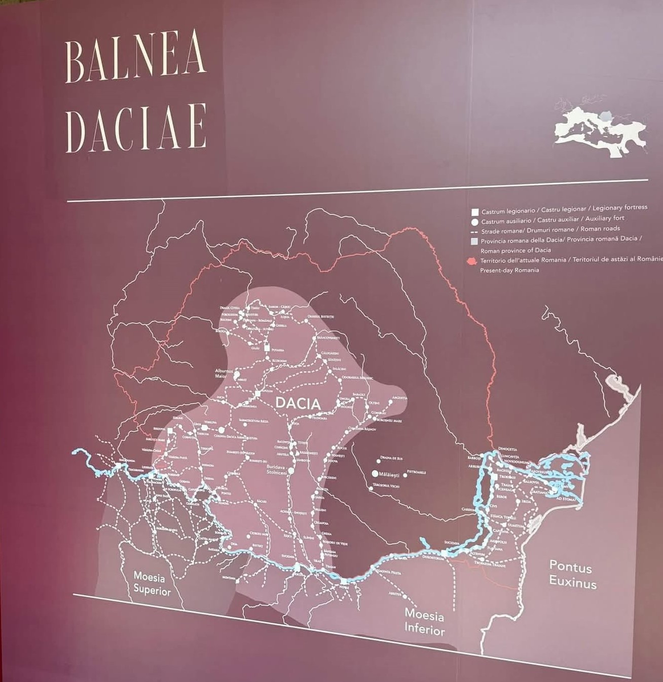 Dr. Ovidiu Țentea, MNIR: Băile din Dacia romană, expuse la Pompei 1