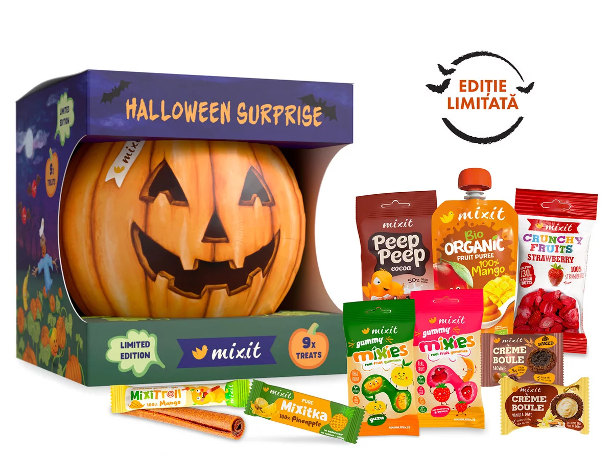 Arome de scorțișoară, fructe crocante și puțină magie de Halloween de la Mixit 1